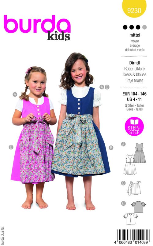9230 - Burda - dirndl
