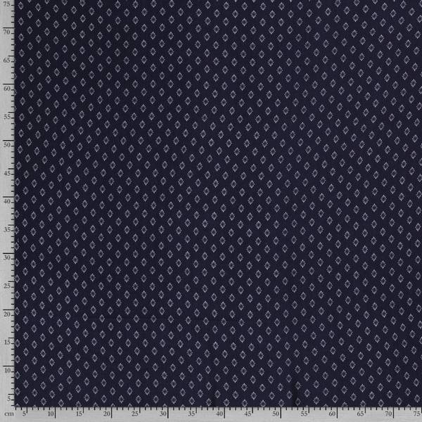 Bilde av Viskose crepe - 15 mm diamanter på marine