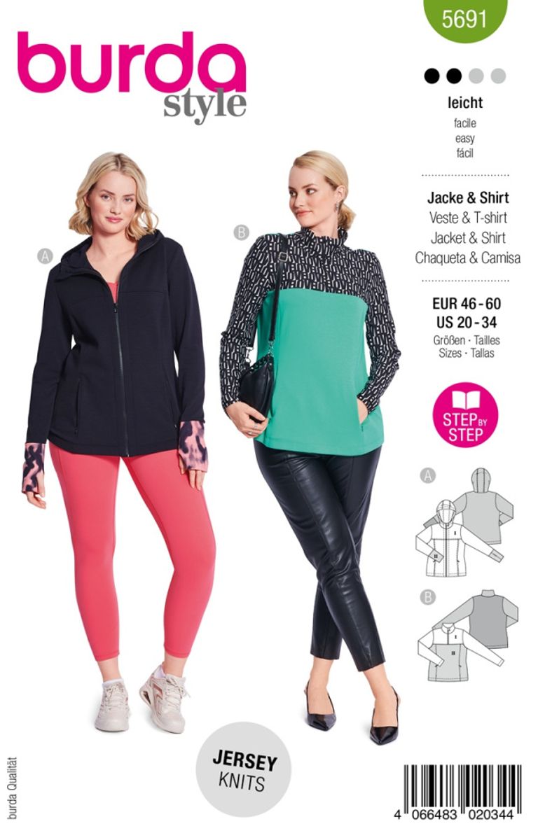 5691 - Burda - anorakk