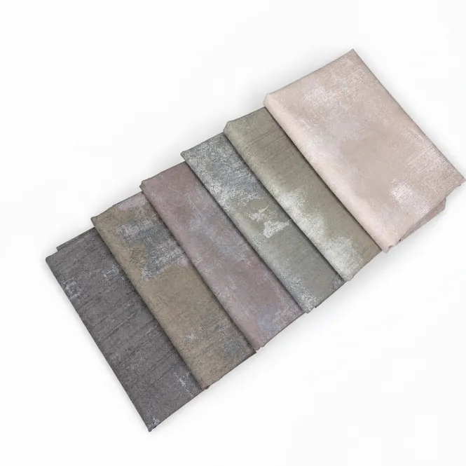 Hovedbilde Grunge - stoffpakke, grå, 30x110 cm, 6st.