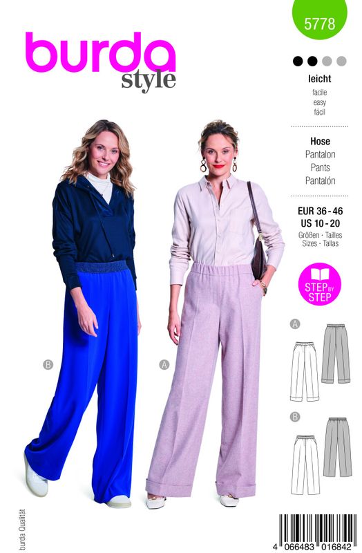 5778 - Burda - Bukse