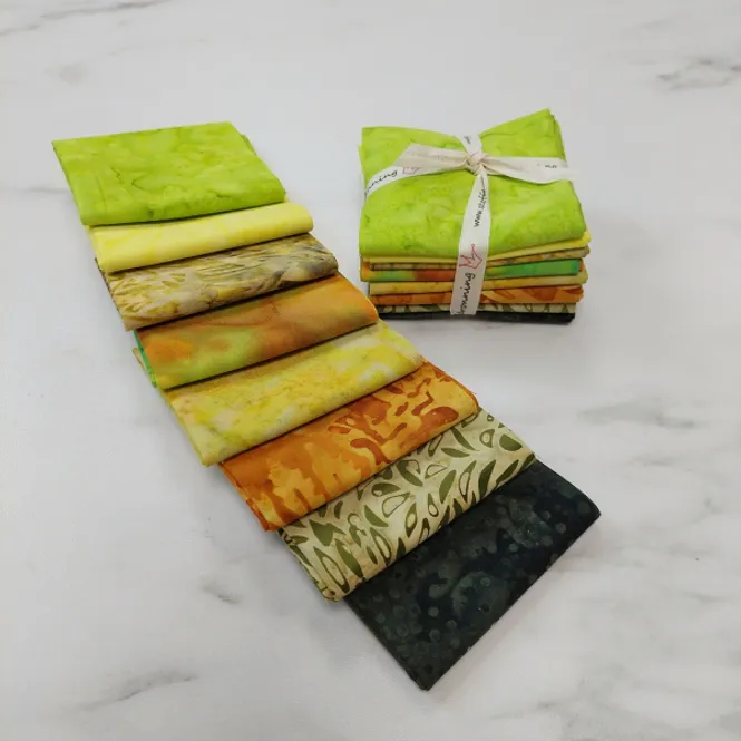 Hovedbilde Happy Minis - batikk, suppegrønt