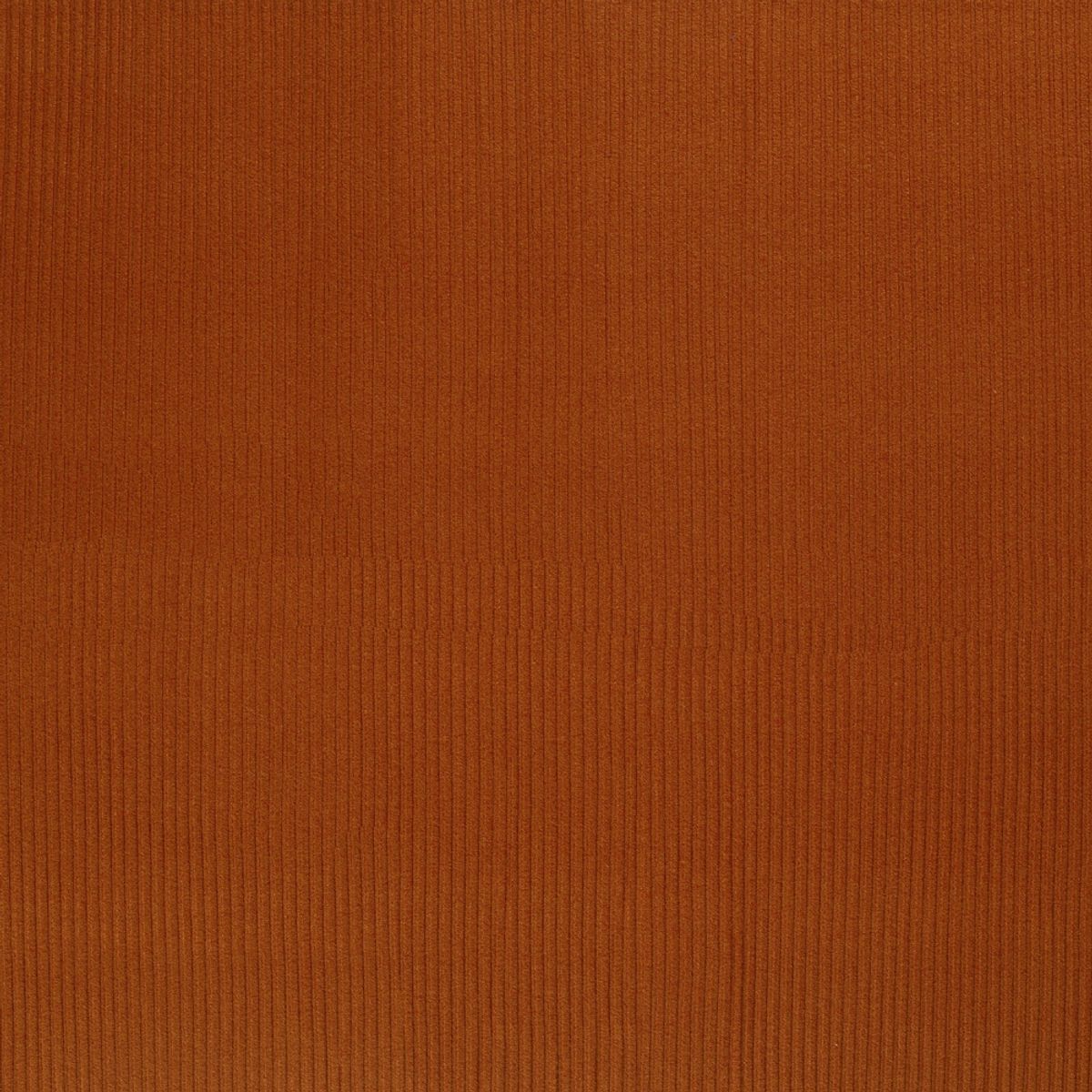 70 cm Ribbestrikket viskosejersey, kraftig - brent oransje