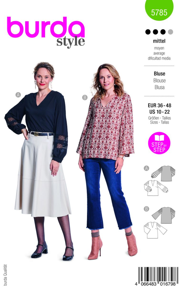 5785 - Burda - bluse
