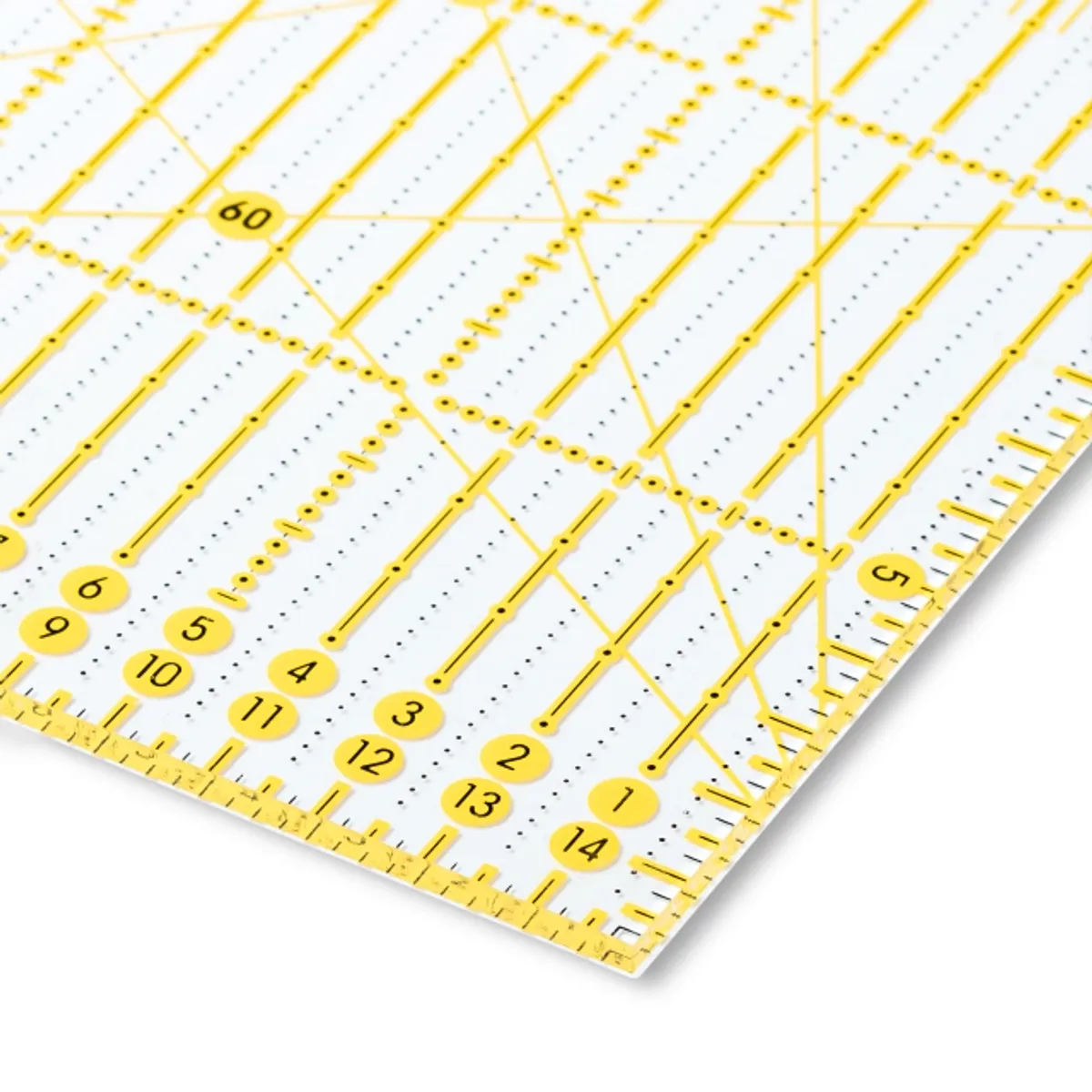 Linjal -15 x 60 cm - Omnigrid