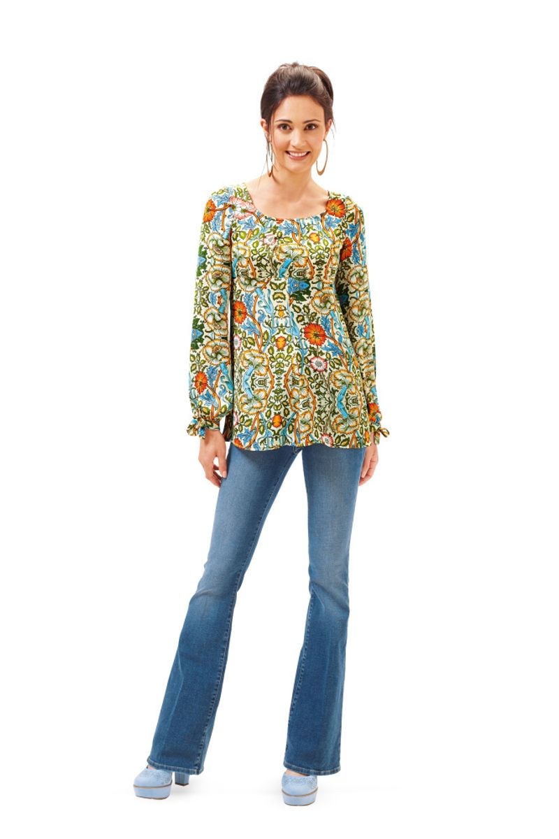 6685 - Burda - Kjole & bluse