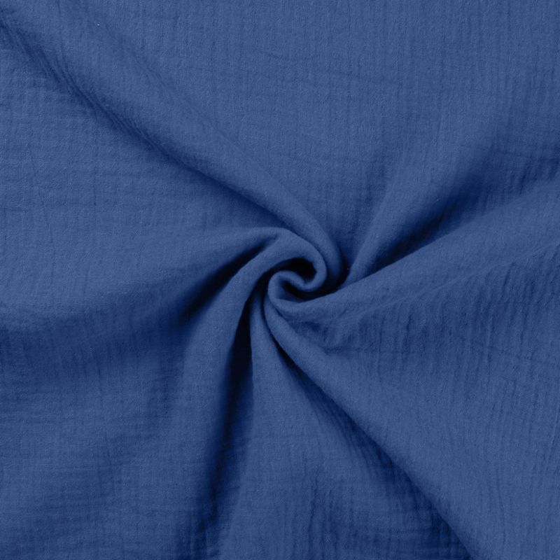 Musselin - blå