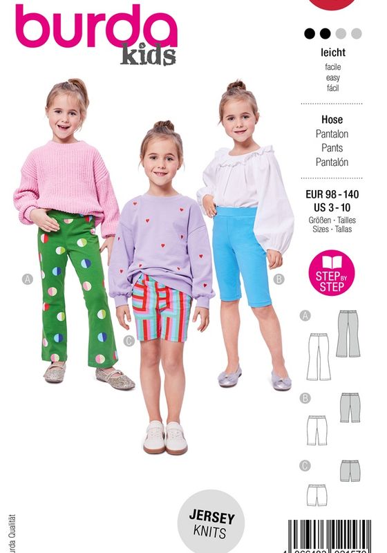 9196 - Burda -  tights & shorts