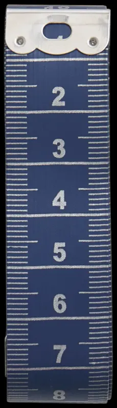 Målebånd - 150 cm - cm/inch - blå