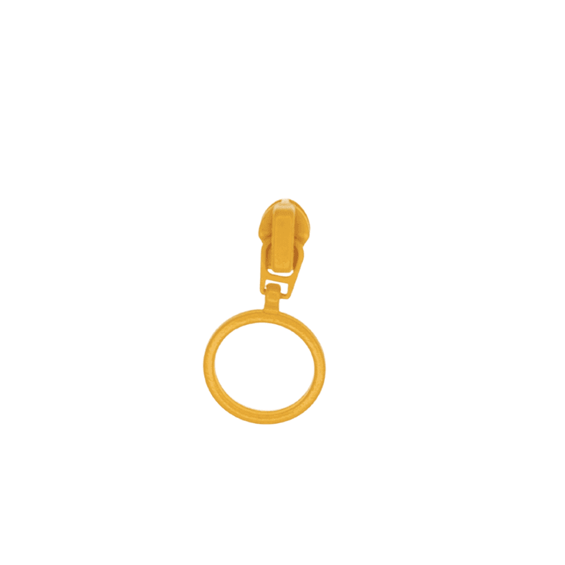 Glidere med ring, til 4 mm glidelås 