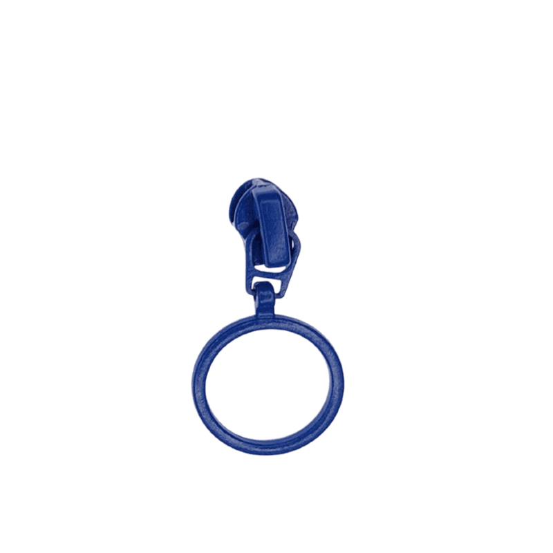 Glidere med ring, til 4 mm glidelås 