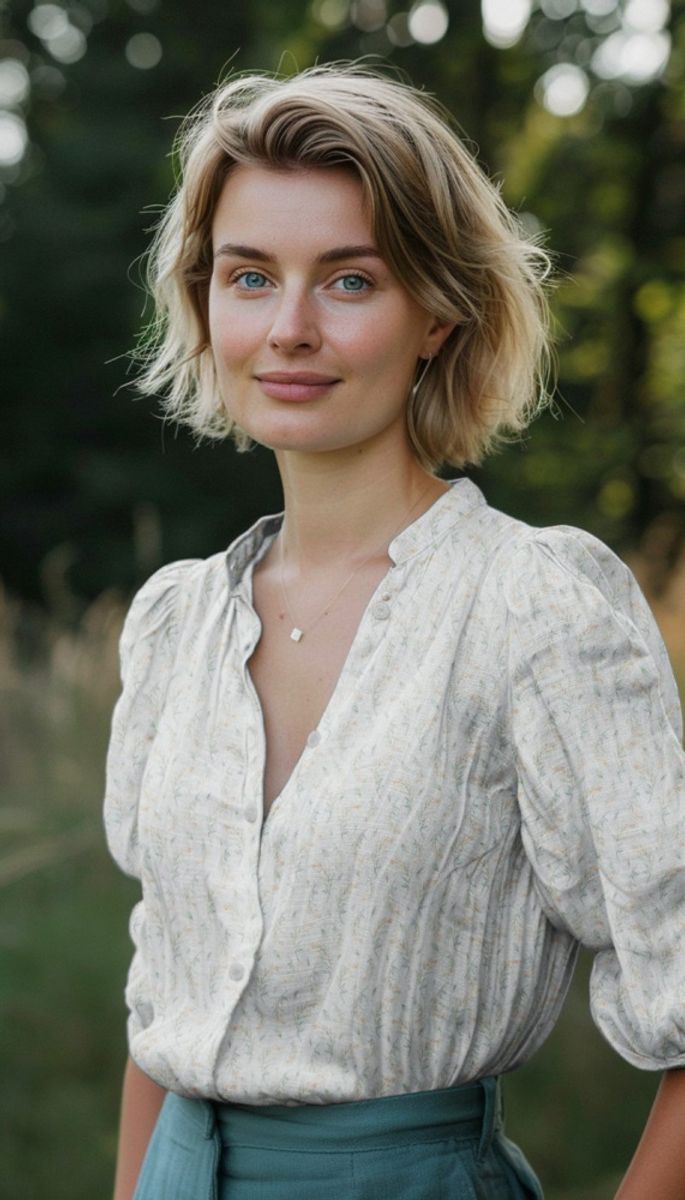 Musselin - små lysgrønne blader med rispe