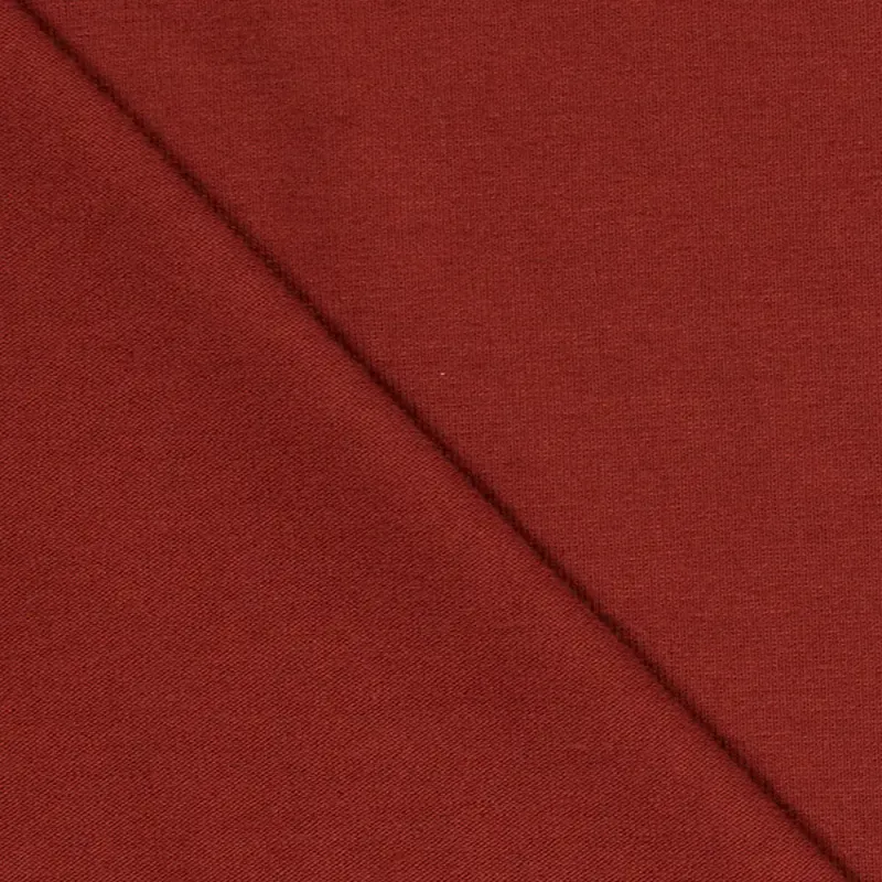 Heavy viskosejersey, terracotta